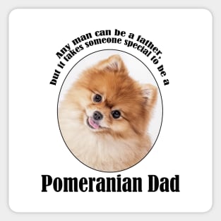 Pomeranian Dad Sticker